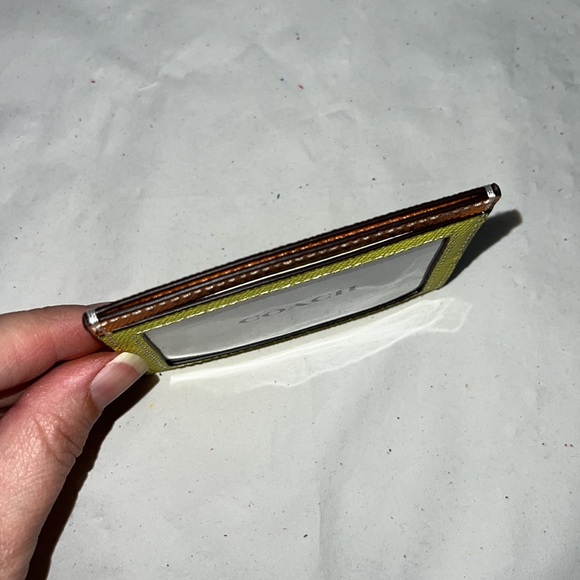 COACH Slim Id Card Case In Colorblock - Picture 4 of 11